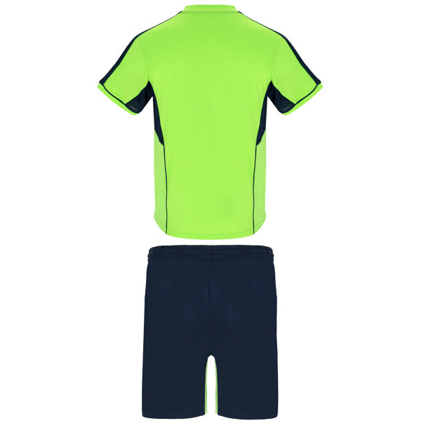 CONJUNTO DEPORTIVO BOCA T/S BLANCO/NEGRO