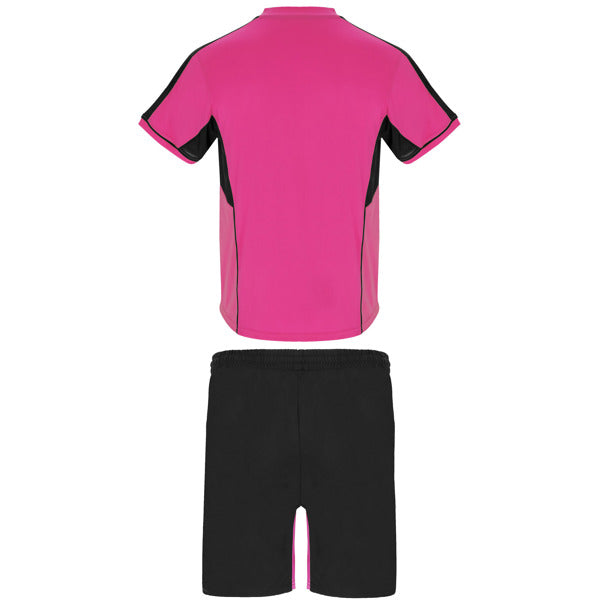 CONJUNTO DEPORTIVO BOCA T/S BLANCO/NEGRO
