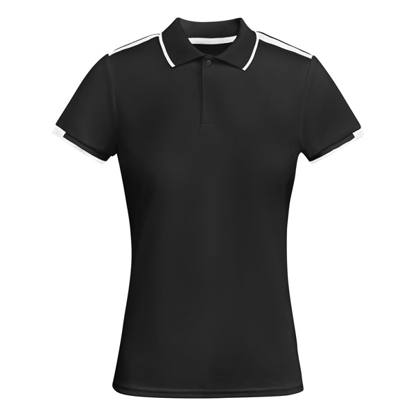 POLO TAMIL WOMAN T/S BLANCO/NEGRO