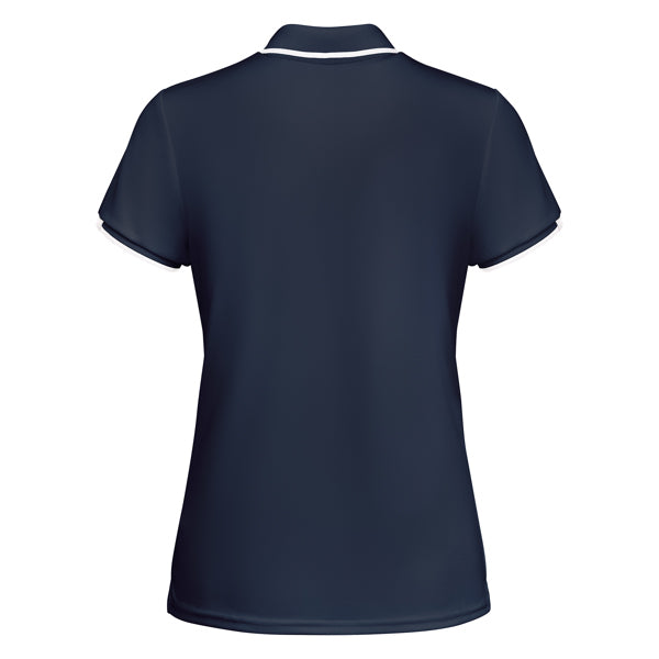 POLO TAMIL WOMAN T/S BLANCO/NEGRO