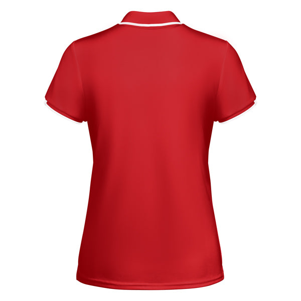 POLO TAMIL WOMAN T/S BLANCO/NEGRO