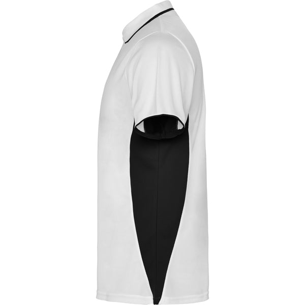 POLO MONTMELO T/S BLANCO/NEGRO