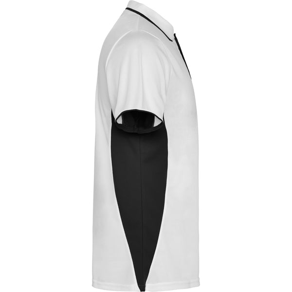 POLO MONTMELO T/S BLANCO/NEGRO