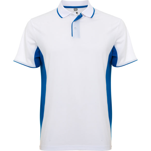 POLO MONTMELO T/S BLANCO/NEGRO