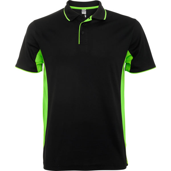 POLO MONTMELO T/S BLANCO/NEGRO
