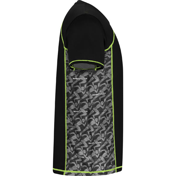 CAMISETA SOCHI T/S PRINT RUN NEGRO