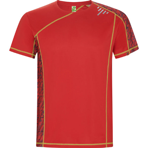 CAMISETA SOCHI T/S PRINT RUN NEGRO