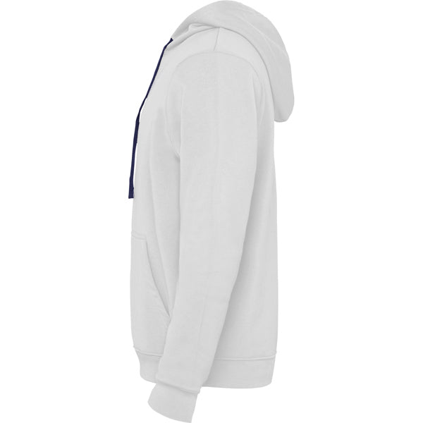 SUDADERA URBAN CON CAPUCHA T/XS BLANCO