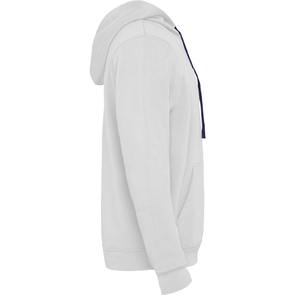 SUDADERA URBAN CON CAPUCHA T/XS BLANCO