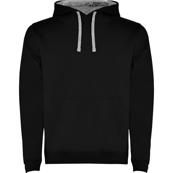 SUDADERA URBAN CON CAPUCHA T/XS BLANCO