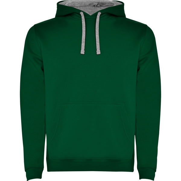 SUDADERA URBAN CON CAPUCHA T/XS BLANCO