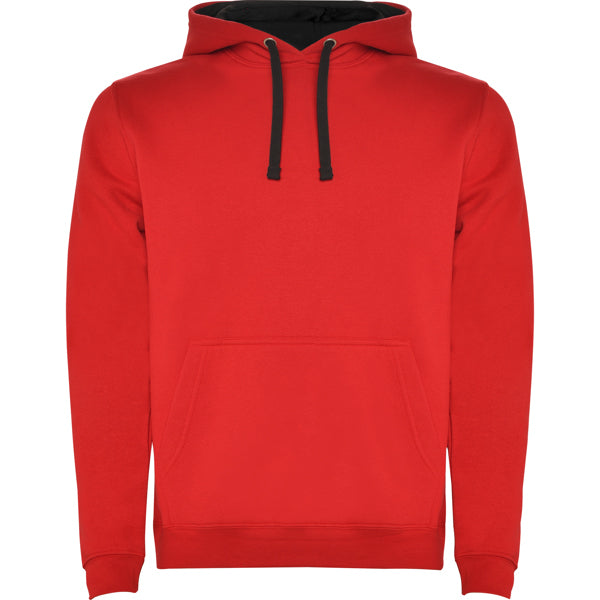SUDADERA URBAN CON CAPUCHA T/XS BLANCO