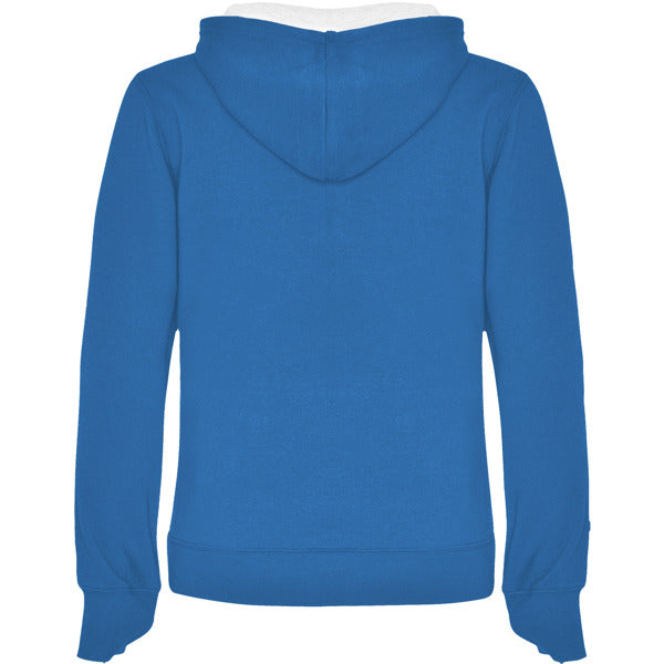 SUDADERA URBAN WOMAN CON CAPUCHA T/S BLANCO