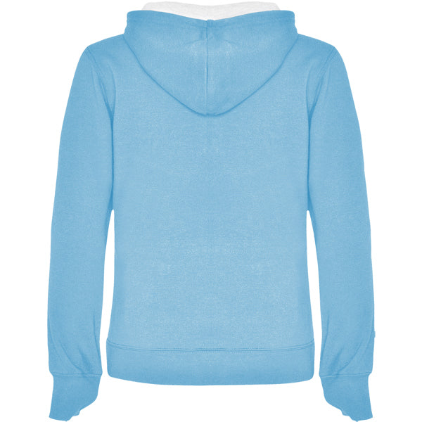 SUDADERA URBAN WOMAN CON CAPUCHA T/S BLANCO