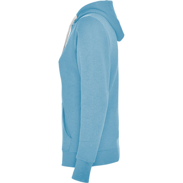 SUDADERA URBAN WOMAN CON CAPUCHA T/S BLANCO