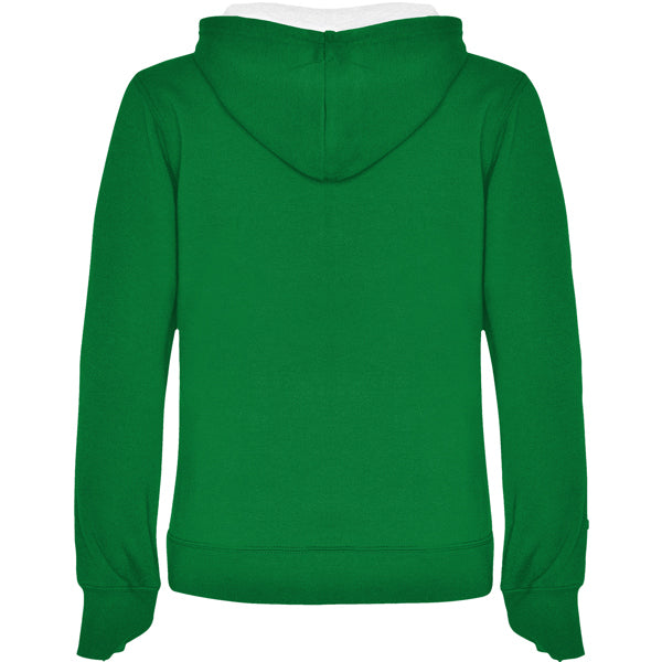 SUDADERA URBAN WOMAN CON CAPUCHA T/S BLANCO