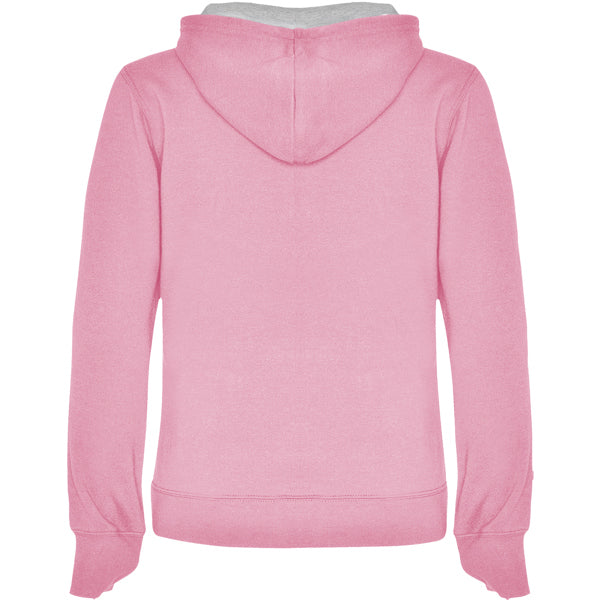 SUDADERA URBAN WOMAN CON CAPUCHA T/S BLANCO