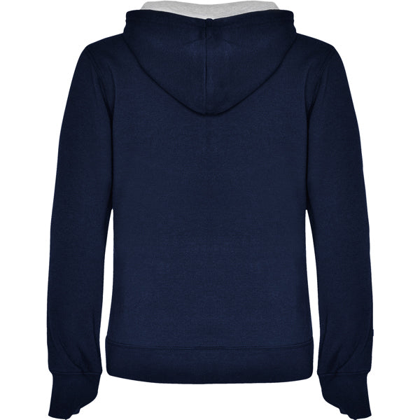 SUDADERA URBAN WOMAN CON CAPUCHA T/S BLANCO