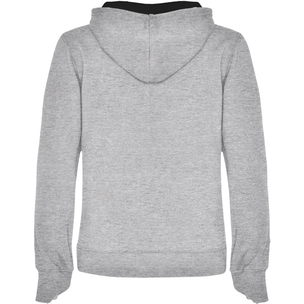 SUDADERA URBAN WOMAN CON CAPUCHA T/S BLANCO