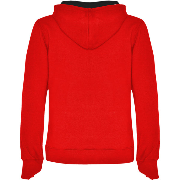 SUDADERA URBAN WOMAN CON CAPUCHA T/S BLANCO