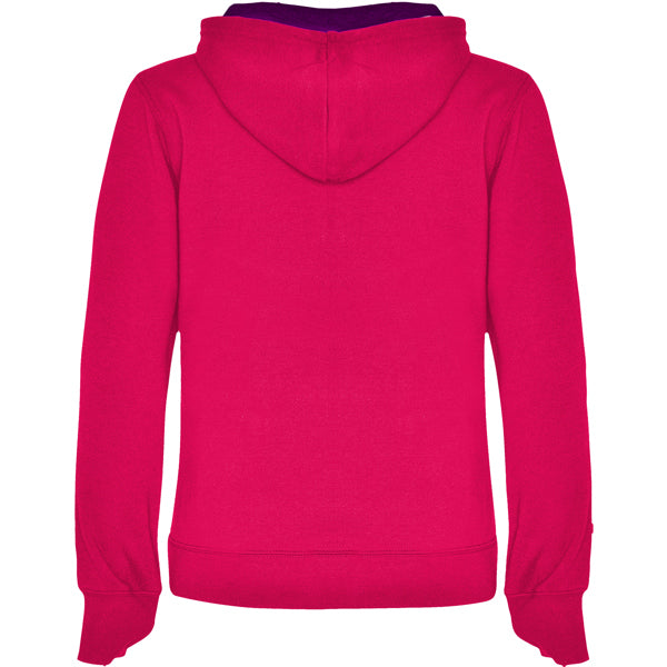 SUDADERA URBAN WOMAN CON CAPUCHA T/S BLANCO
