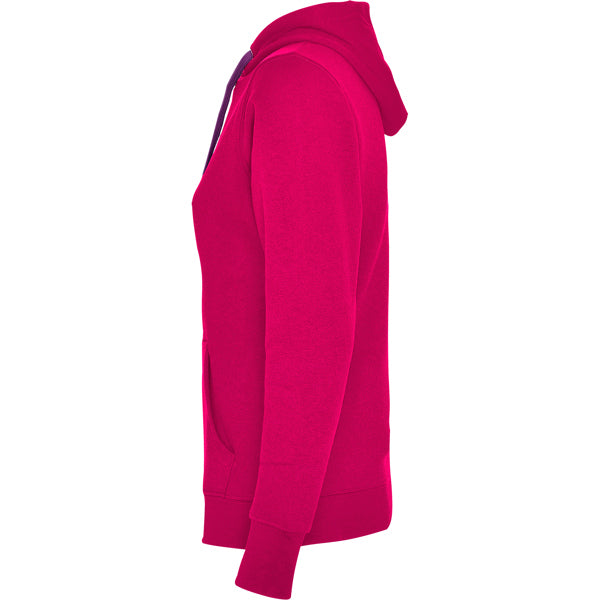 SUDADERA URBAN WOMAN CON CAPUCHA T/S BLANCO