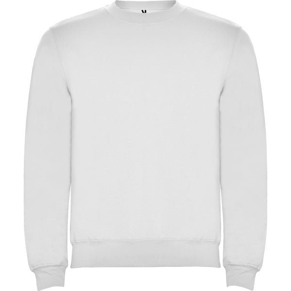SUDADERA CLASICA T/XS BLANCO