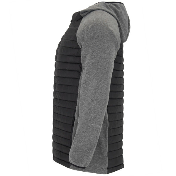 CHAQUETA MINSK T/S NEGRO/PLOMO