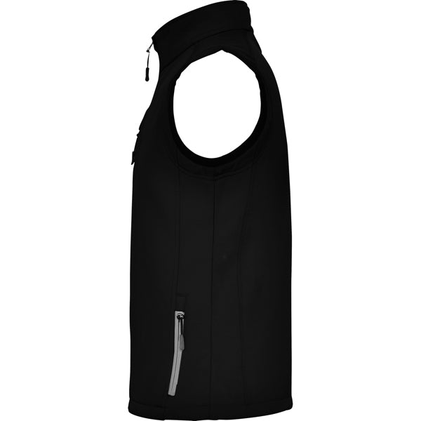 CHALECO SOFTSHELL NEVADA T/S NEGRO