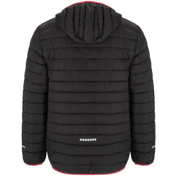 CHAQUETA NORWAY SPORT T/S NEGRO/ROJO