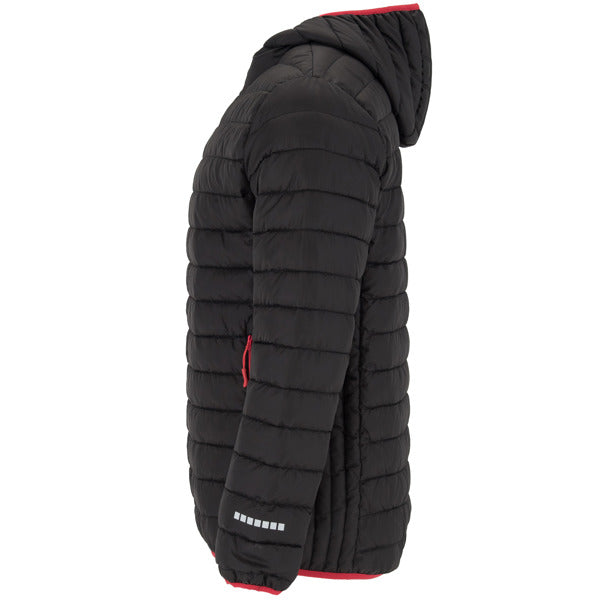 CHAQUETA NORWAY SPORT T/S NEGRO/ROJO