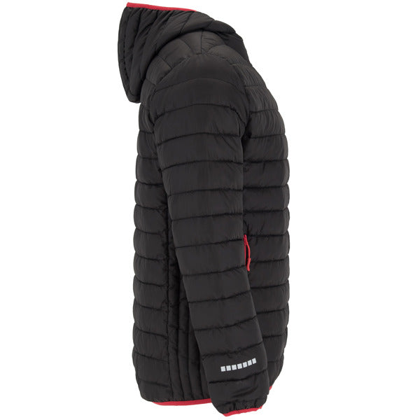 CHAQUETA NORWAY SPORT T/S NEGRO/ROJO
