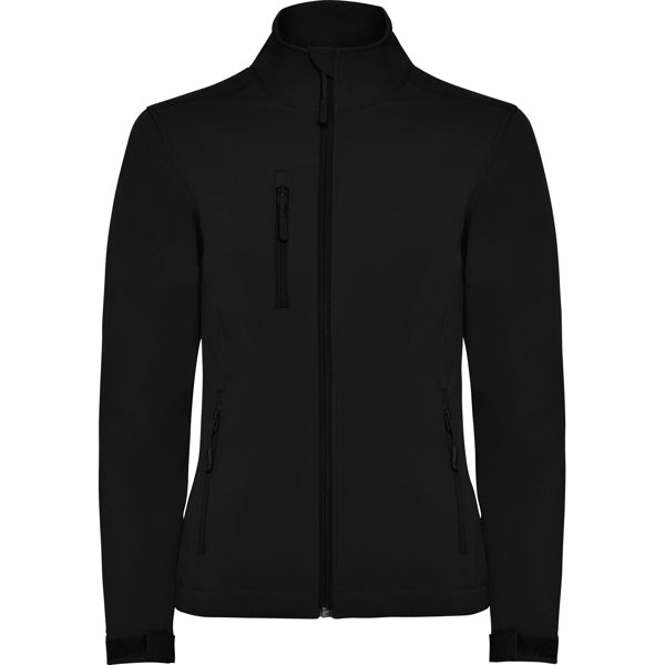 SOFTSHELL NEBRASKA WOMAN T/S NEGRO