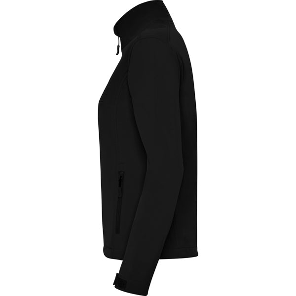 SOFTSHELL NEBRASKA WOMAN T/S NEGRO
