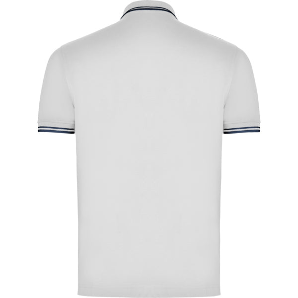 POLO MONTREAL T/S BLANCO/TURQUESA