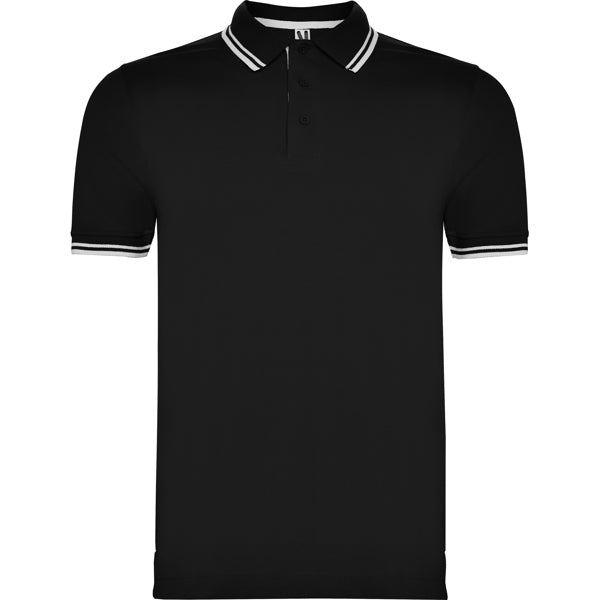 POLO MONTREAL T/S BLANCO/TURQUESA