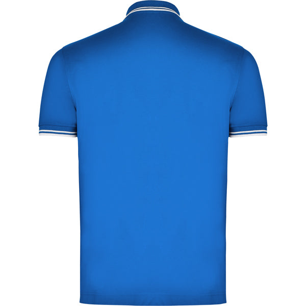 POLO MONTREAL T/S BLANCO/TURQUESA
