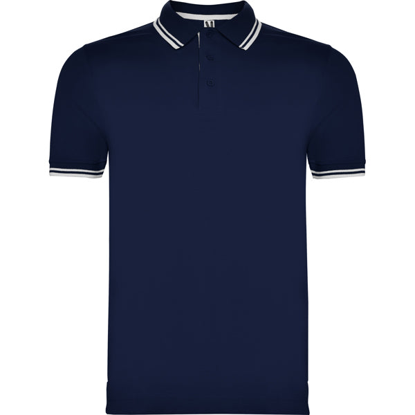 POLO MONTREAL T/S BLANCO/TURQUESA