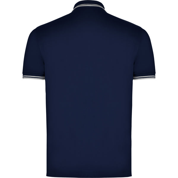 POLO MONTREAL T/S BLANCO/TURQUESA