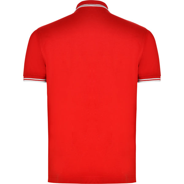 POLO MONTREAL T/S BLANCO/TURQUESA