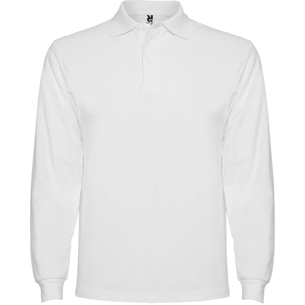 POLO ESTRELLA MANGA LARGA T/S BLANCO