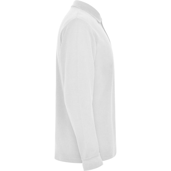 POLO ESTRELLA MANGA LARGA T/S BLANCO
