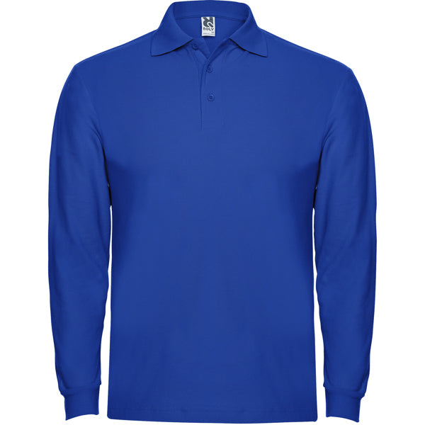 POLO ESTRELLA MANGA LARGA T/S BLANCO