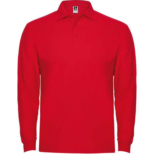 POLO ESTRELLA MANGA LARGA T/S BLANCO