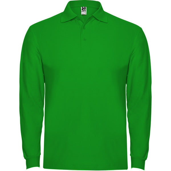POLO ESTRELLA MANGA LARGA T/S BLANCO