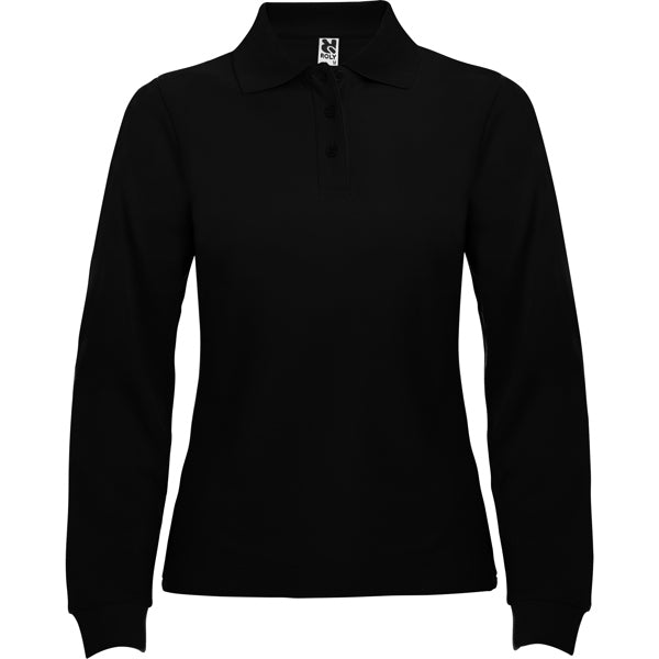 POLO ESTRELLA WOMAN MANGA LARGA T/S BLANCO