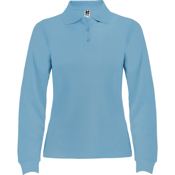 POLO ESTRELLA WOMAN MANGA LARGA T/S BLANCO