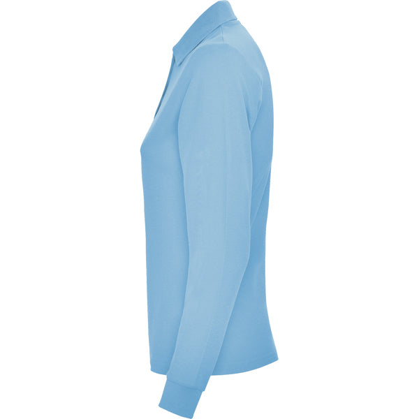 POLO ESTRELLA WOMAN MANGA LARGA T/S BLANCO