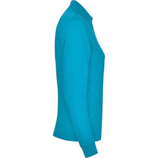 POLO ESTRELLA WOMAN MANGA LARGA T/S BLANCO