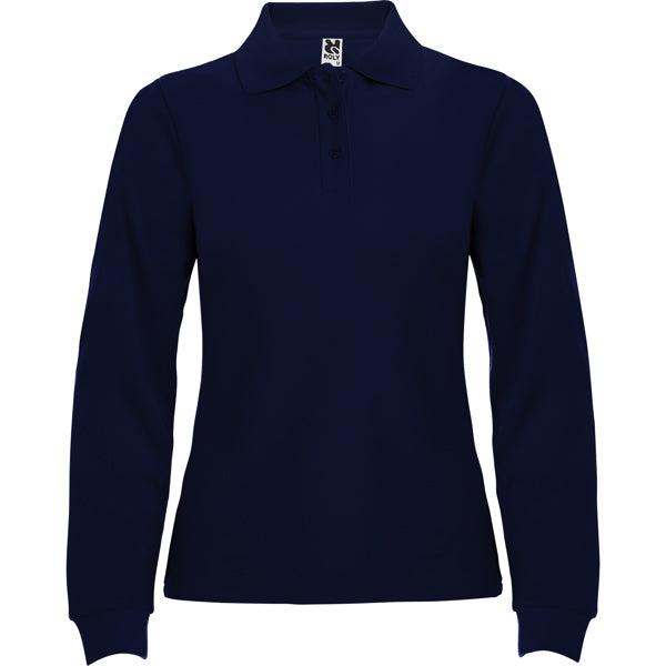 POLO ESTRELLA WOMAN MANGA LARGA T/S BLANCO
